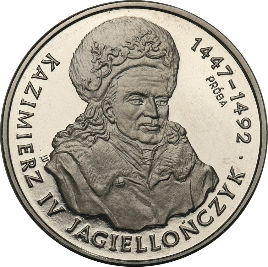 III RP. PRÓBA Nikiel 200000 złotych 1993 Jagiellończyk